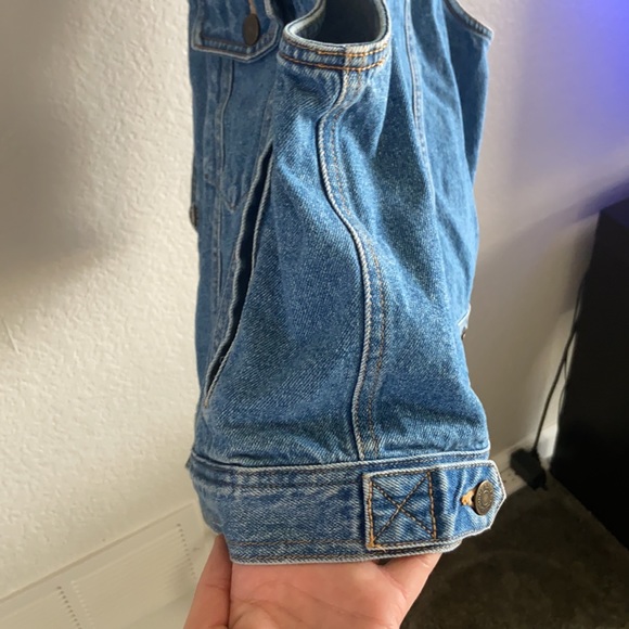 Vintage Denim Vest- Eddie Bauer - Picture 6 of 6